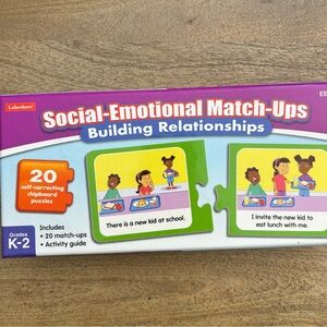 Social emotional match up puzzle